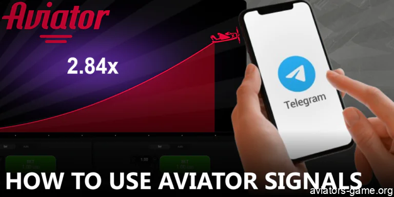 Instructions on using Telegram signals for Aviator game